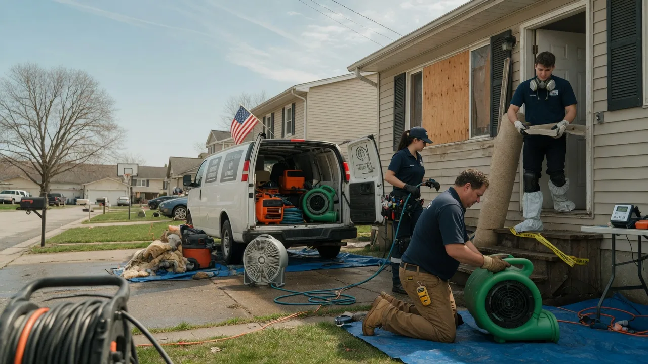 Water Damage Restoration in Hamler, OH near me